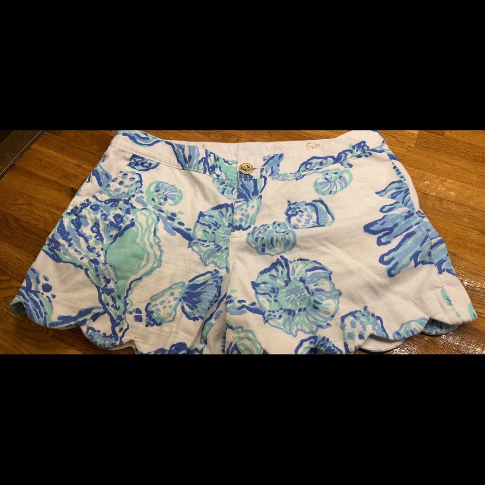 Lilly Pulitzer shorts EUC SZ 6
